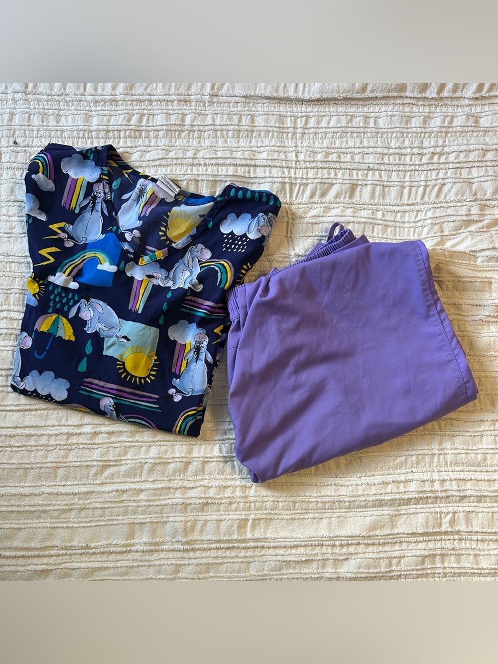 Disney Eeyore scrub set